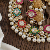 Navrathna Jadau Kundan Choker -J1397